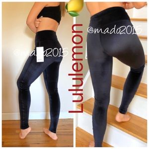 VELVET LULULEMON 🍋LEGGINGS